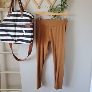 ➽ 3/15$ | Time and Tru | mustard/brwn leggings